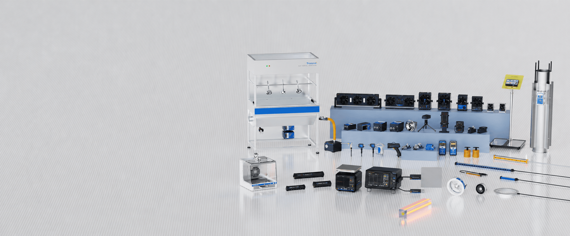 ESDMAN product and equipment collage