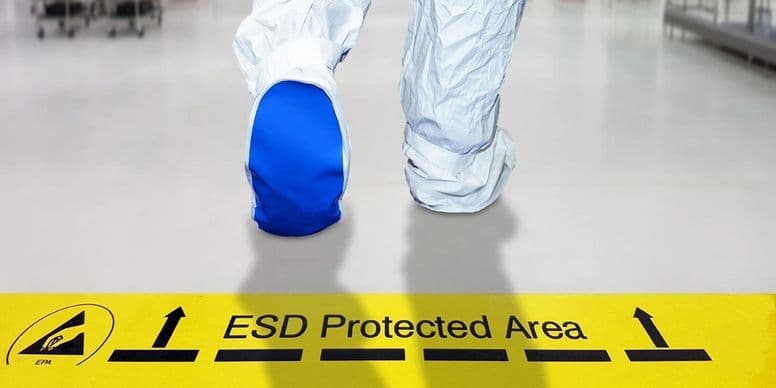 ESD floor qualification measurements